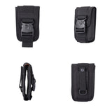 Maxbell Premium ID Cards Holder Key Purse Organizer Pouch Nylon Wallet Black - Aladdin Shoppers