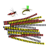 Maxbell Fly Tying Foam Cylinders Fly Tying Materials Equipment EVA for Rig Making 6Pcs MultiColor - Aladdin Shoppers