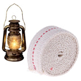 Maxbell 10M Oil Lantern Wick Flat Cotton Wick Oil Lamp Wick Burner with Stitch 0.9cm - Aladdin Shoppers