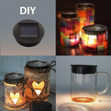 Maxbell Solar Lantern Top Light Box Hanging DIY Bulb Part Garden Patio Lawn Single - Aladdin Shoppers