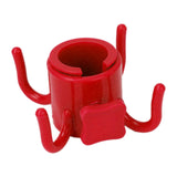 Maxbell 3xBeach Umbrella Hanging Hook Holder Adjustable for Towels Camping Beach red