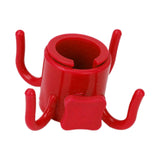 Maxbell 3xBeach Umbrella Hanging Hook Holder Adjustable for Towels Camping Beach red