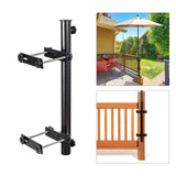 Maxbell Umbrella Mount Holder Photography Accessory for Courtyard Bench Deck Railing - Aladdin Shoppers