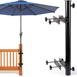 Maxbell Umbrella Mount Holder Photography Accessory for Courtyard Bench Deck Railing - Aladdin Shoppers