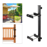 Maxbell Umbrella Mount Holder Photography Accessory for Courtyard Bench Deck Railing - Aladdin Shoppers