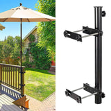 Maxbell Umbrella Mount Holder Photography Accessory for Courtyard Bench Deck Railing - Aladdin Shoppers
