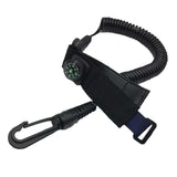 Maxbell Kayak Paddle Leash with Mini Compass Coiled Lanyard Stretchable for Boating - Aladdin Shoppers