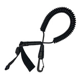 Maxbell Kayak Paddle Leash with Mini Compass Coiled Lanyard Stretchable for Boating - Aladdin Shoppers