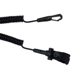 Maxbell Kayak Paddle Leash with Mini Compass Coiled Lanyard Stretchable for Boating - Aladdin Shoppers