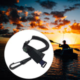 Maxbell Kayak Paddle Leash with Mini Compass Coiled Lanyard Stretchable for Boating - Aladdin Shoppers