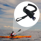 Maxbell Kayak Paddle Leash with Mini Compass Coiled Lanyard Stretchable for Boating - Aladdin Shoppers