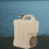 Maxbell Water Container Easy Cleaning Canister Water Tank for Barbecue Camping Beige 12L - Aladdin Shoppers