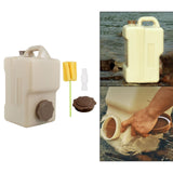 Maxbell Water Container Easy Cleaning Canister Water Tank for Barbecue Camping Beige 19L - Aladdin Shoppers
