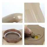 Maxbell Water Container Easy Cleaning Canister Water Tank for Barbecue Camping Beige 19L - Aladdin Shoppers