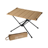 Maxbell Foldable Camping Table Detachable with Storage Bag Portable Desk for Garden Brown - Aladdin Shoppers
