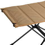 Maxbell Foldable Camping Table Detachable with Storage Bag Portable Desk for Garden Brown - Aladdin Shoppers