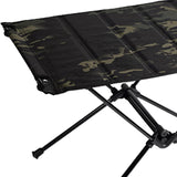 Maxbell Foldable Camping Table Detachable with Storage Bag Portable Desk for Garden Black Green - Aladdin Shoppers