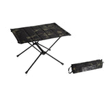 Maxbell Foldable Camping Table Detachable with Storage Bag Portable Desk for Garden Black Green - Aladdin Shoppers