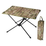 Maxbell Foldable Camping Table Detachable with Storage Bag Portable Desk for Garden Camouflage - Aladdin Shoppers