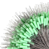 Maxbell 300Pcs Soft Silicone Fishing Bobber Beads Stoppers Connector Cylinder Shape M - Aladdin Shoppers