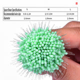 Maxbell 300Pcs Soft Silicone Fishing Bobber Beads Stoppers Connector Cylinder Shape M - Aladdin Shoppers