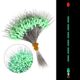 Maxbell 300Pcs Soft Silicone Fishing Bobber Beads Stoppers Connector Cylinder Shape M - Aladdin Shoppers