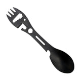 Maxbell Multifunctional Spork Spoon Wrench Portable for Camping Traveling Black - Aladdin Shoppers