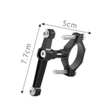 Maxbell 2xBicycle Water Bottle Cage Holder Bike Kettle Rack for Mountain Bikes Black