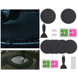 Maxbell Strong Trampoline Repair Patches Fixing Hole Cover Durable Tape 4"x 4" 2 PCS - Aladdin Shoppers
