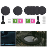 Maxbell Strong Trampoline Repair Patches Fixing Hole Cover Durable Tape 4"x 4" 2 PCS - Aladdin Shoppers