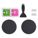 Maxbell Strong Trampoline Repair Patches Fixing Hole Cover Durable Tape 4"x 4" 2 PCS - Aladdin Shoppers
