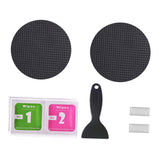 Maxbell Strong Trampoline Repair Patches Fixing Hole Cover Durable Tape 4"x 4" 2 PCS - Aladdin Shoppers