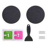 Maxbell Strong Trampoline Repair Patches Fixing Hole Cover Durable Tape 4"x 4" 2 PCS - Aladdin Shoppers