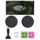 Maxbell Strong Trampoline Repair Patches Fixing Hole Cover Durable Tape 4"x 4" 2 PCS - Aladdin Shoppers
