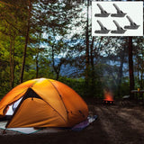 Maxbell 4x5x Camping Tent Clamps Awning with Hole Tarp Clip for Boat Cover Car Covers