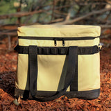 Maxbell Camping Bag Lunch Box Picnic Basket for Tourism Outdoor Activities School Khaki - Aladdin Shoppers