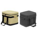 Maxbell Camping Bag Lunch Box Picnic Basket for Tourism Outdoor Activities School Khaki - Aladdin Shoppers
