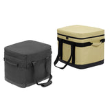 Maxbell Camping Bag Lunch Box Picnic Basket for Tourism Outdoor Activities School Khaki - Aladdin Shoppers