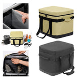 Maxbell Camping Bag Lunch Box Picnic Basket for Tourism Outdoor Activities School Khaki - Aladdin Shoppers