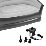 Maxbell Inflatable Sofa Couch Furniture Lazy Bed Chair Camping Car Air Pump - Aladdin Shoppers