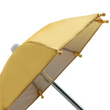 Maxbell Universal Phone Umbrella Sun Shade Outdoor Lightweight Cover Yellow - Aladdin Shoppers