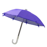 Maxbell 3xUniversal Phone Umbrella Sun Shade Outdoor Lightweight Cover Purple