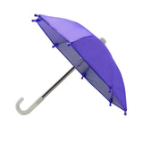 Maxbell 4xUniversal Phone Umbrella Sun Shade Outdoor Lightweight Cover Purple