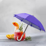 Maxbell 3xUniversal Phone Umbrella Sun Shade Outdoor Lightweight Cover Purple