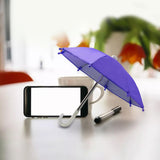 Maxbell 4xUniversal Phone Umbrella Sun Shade Outdoor Lightweight Cover Purple