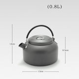 Maxbell Camping Kettle for Boiling Water Teapot Tableware Multi Use for Hiking 0.8L - Aladdin Shoppers