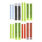 Maxbell 2xReflective Bands Wristband Reflector Tape Strips for Night Jogging Sports 35cm Green