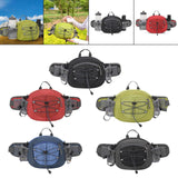 Maxbell Fanny Pack Hip Bag Adjustable Strap Waist Bag Pack for Hiking Sports Cycling Black - Aladdin Shoppers