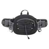 Maxbell Fanny Pack Hip Bag Adjustable Strap Waist Bag Pack for Hiking Sports Cycling Black - Aladdin Shoppers