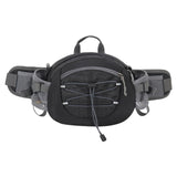 Maxbell Fanny Pack Hip Bag Adjustable Strap Waist Bag Pack for Hiking Sports Cycling Black - Aladdin Shoppers